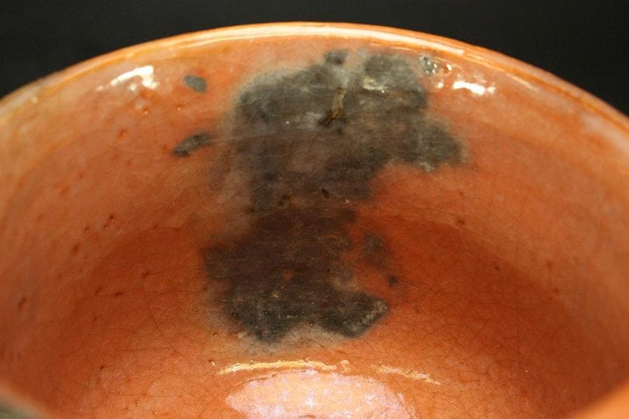 茶道具 楽茶碗 巳年 醍醐窯 荷平作 共箱(メ1741)