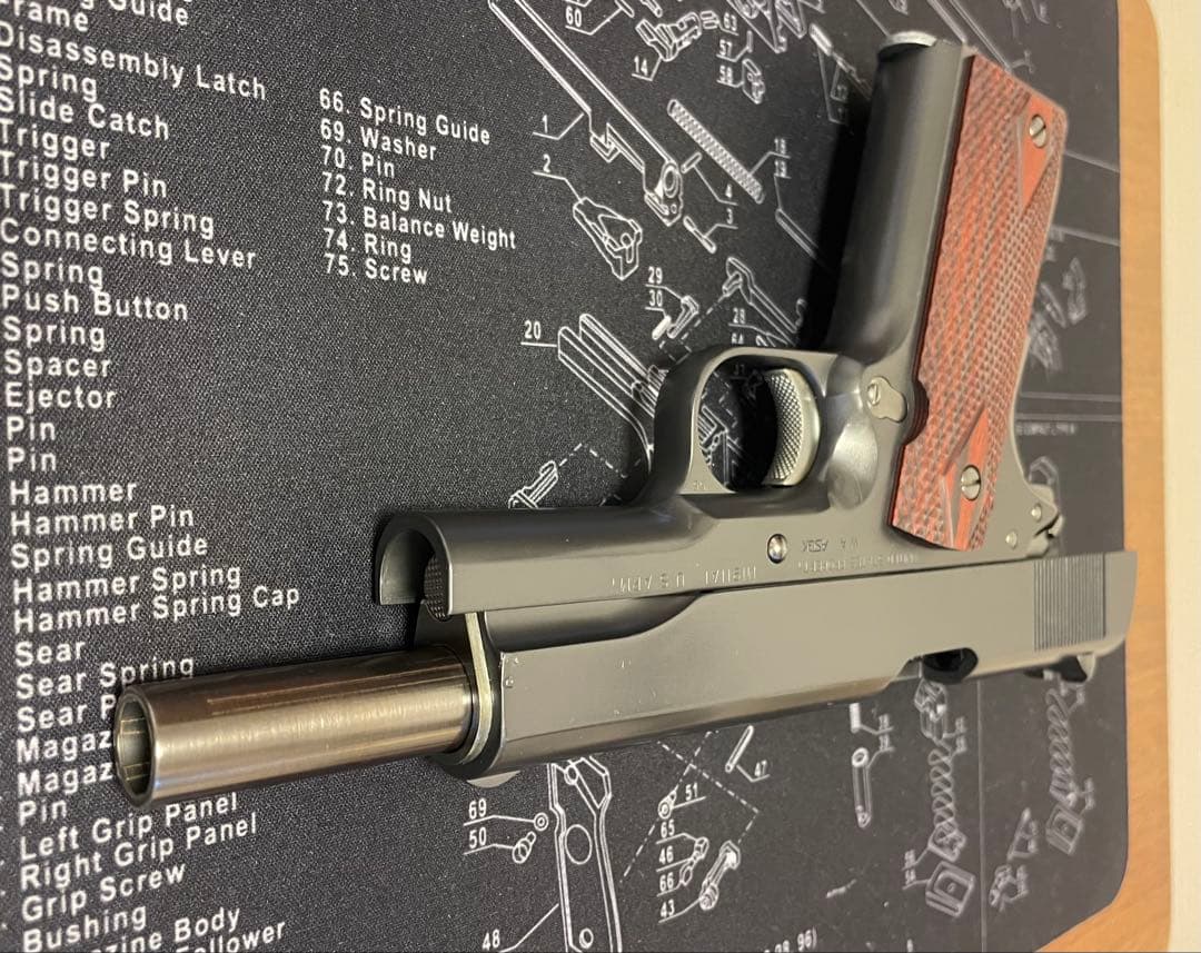 WAウエスタンアームズコルトM1911A1ミリタリーモデル（ABS樹脂）