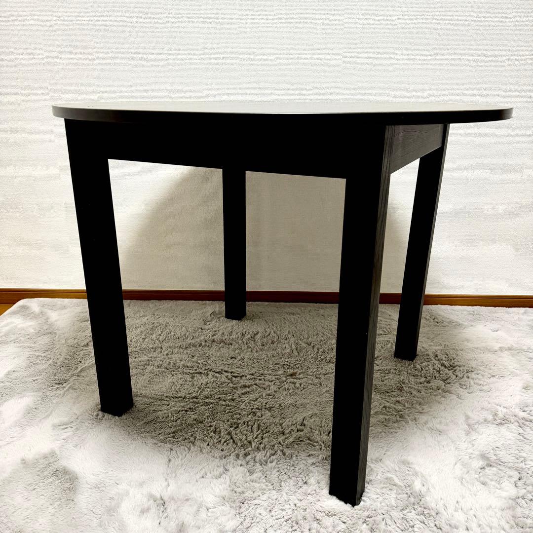 【廃盤/送料込】IKEA イケア BJURSNAS 丸テーブル　コーヒーテーブル