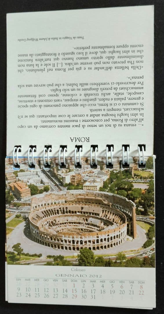 中古品】ATS Italia Editrice社 イタリア ローマ カレンダー
