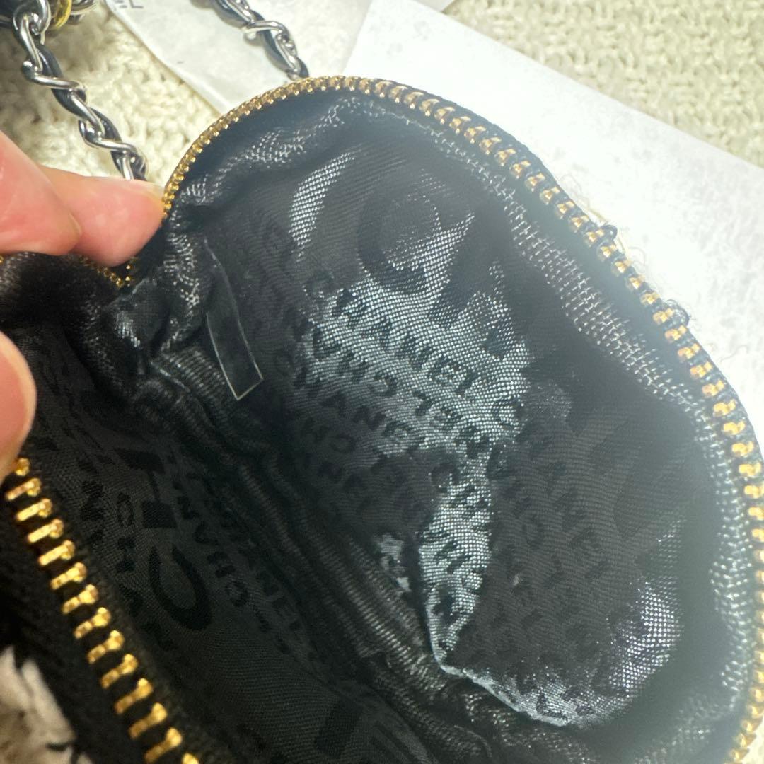 非売品 シャネル ノベルティ スマホポーチ ミニバッグ 斜め掛け