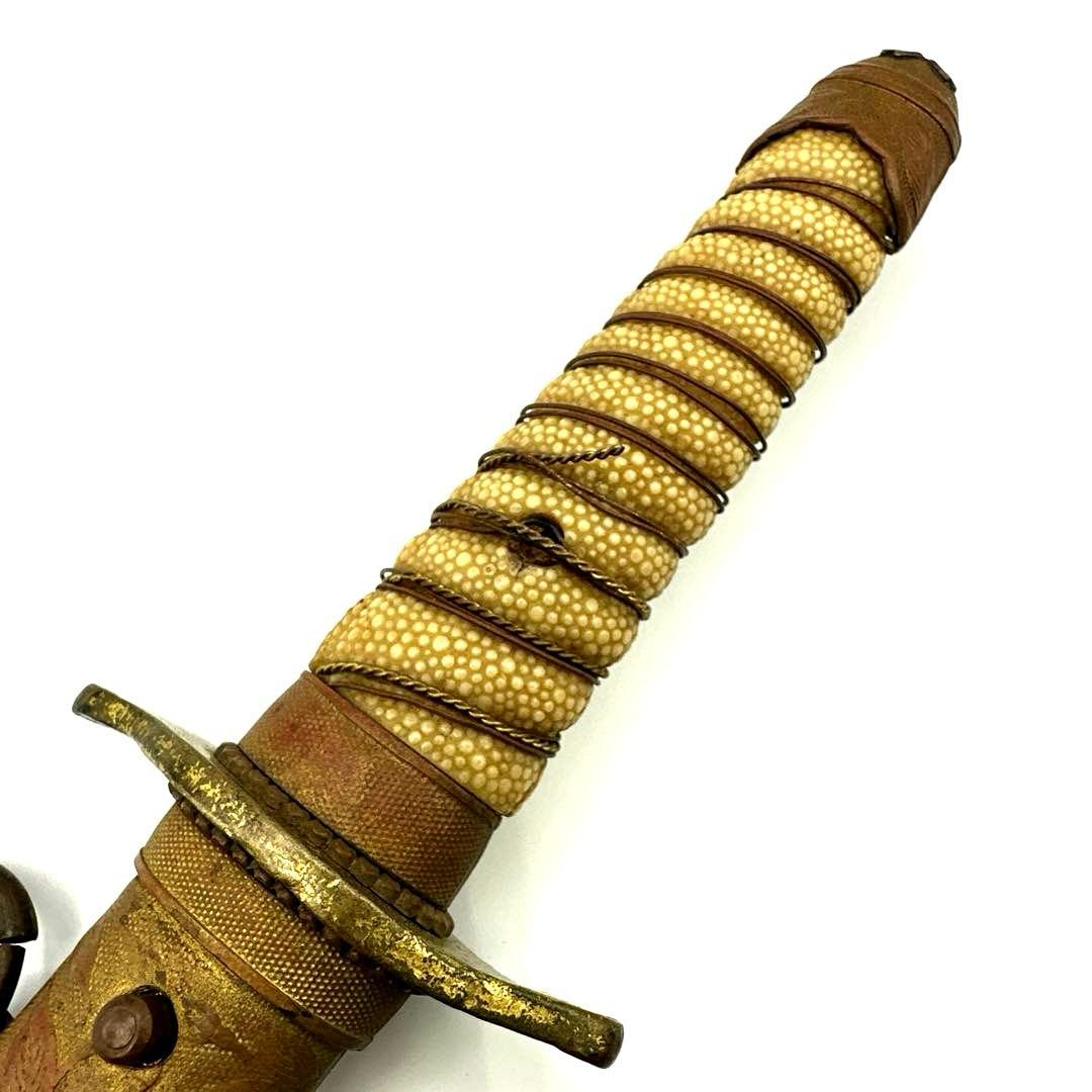 旧日本海軍 短刀 当時物 模造刀