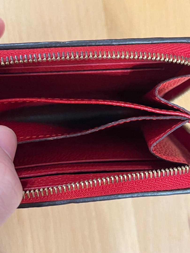 ルイヴィトン モノグラム アンプラント ジッピー パース M63696