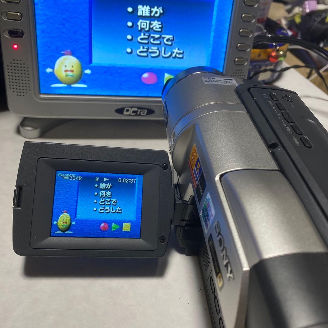 美品　SONY VideoHi8Handycam CCD-TRV96 ①