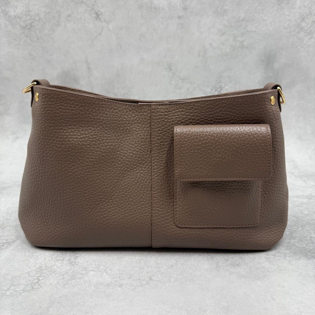 ATAO アタオ chivy チヴィ ショルダーバッグ グレージュ 2way