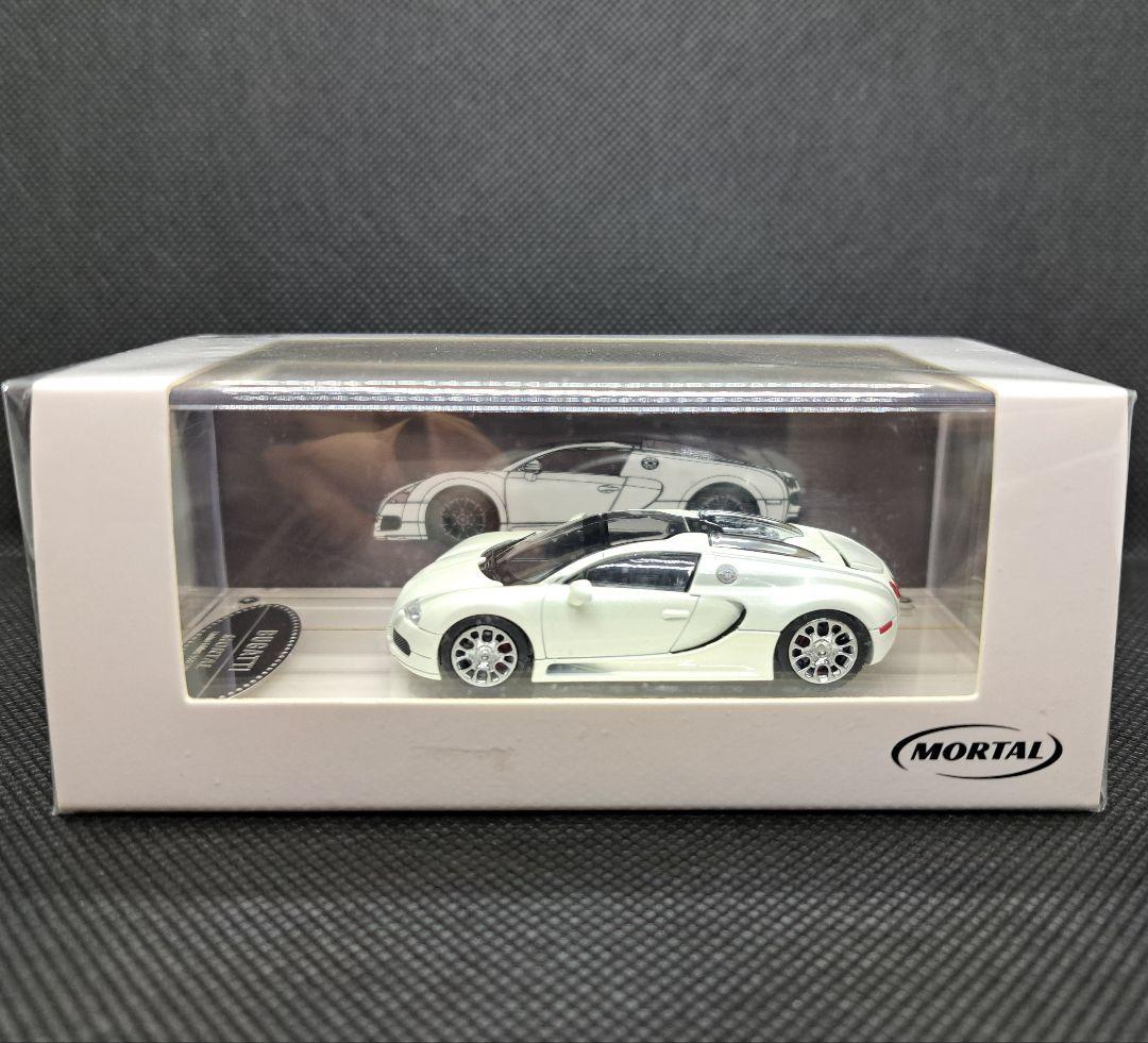 MORTAL 1/64 トヨタ クレスタ カスタム ドリフト仕様 ホワイト MORTAL