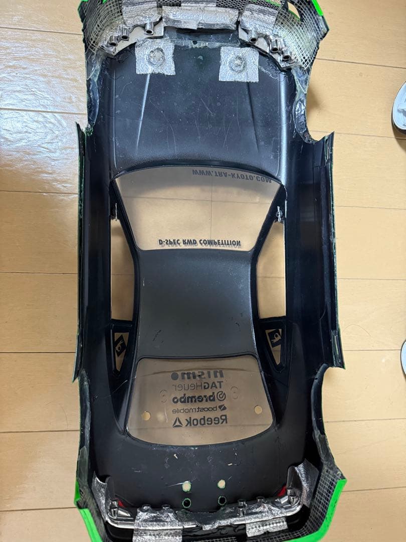 ラジコンボディ　S15シルビア　希少アディクションエアロキット付