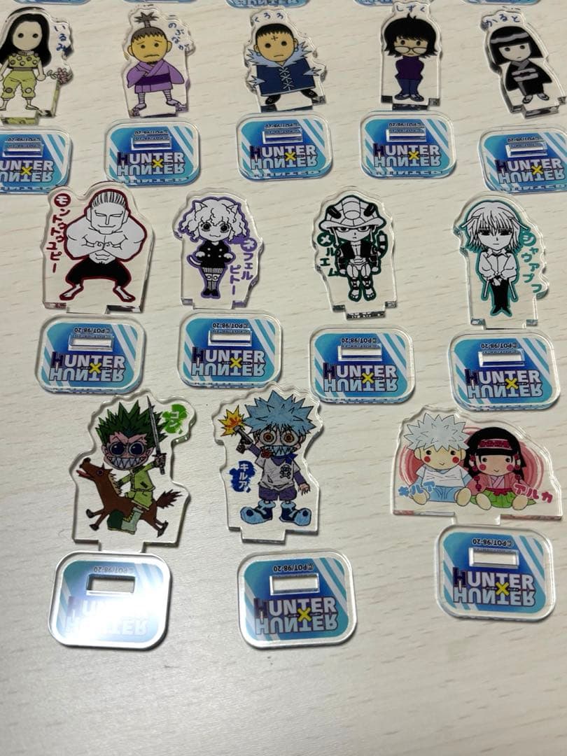 ハンターハンター アクリルminiフィギュア 第2弾 21種 コンプ