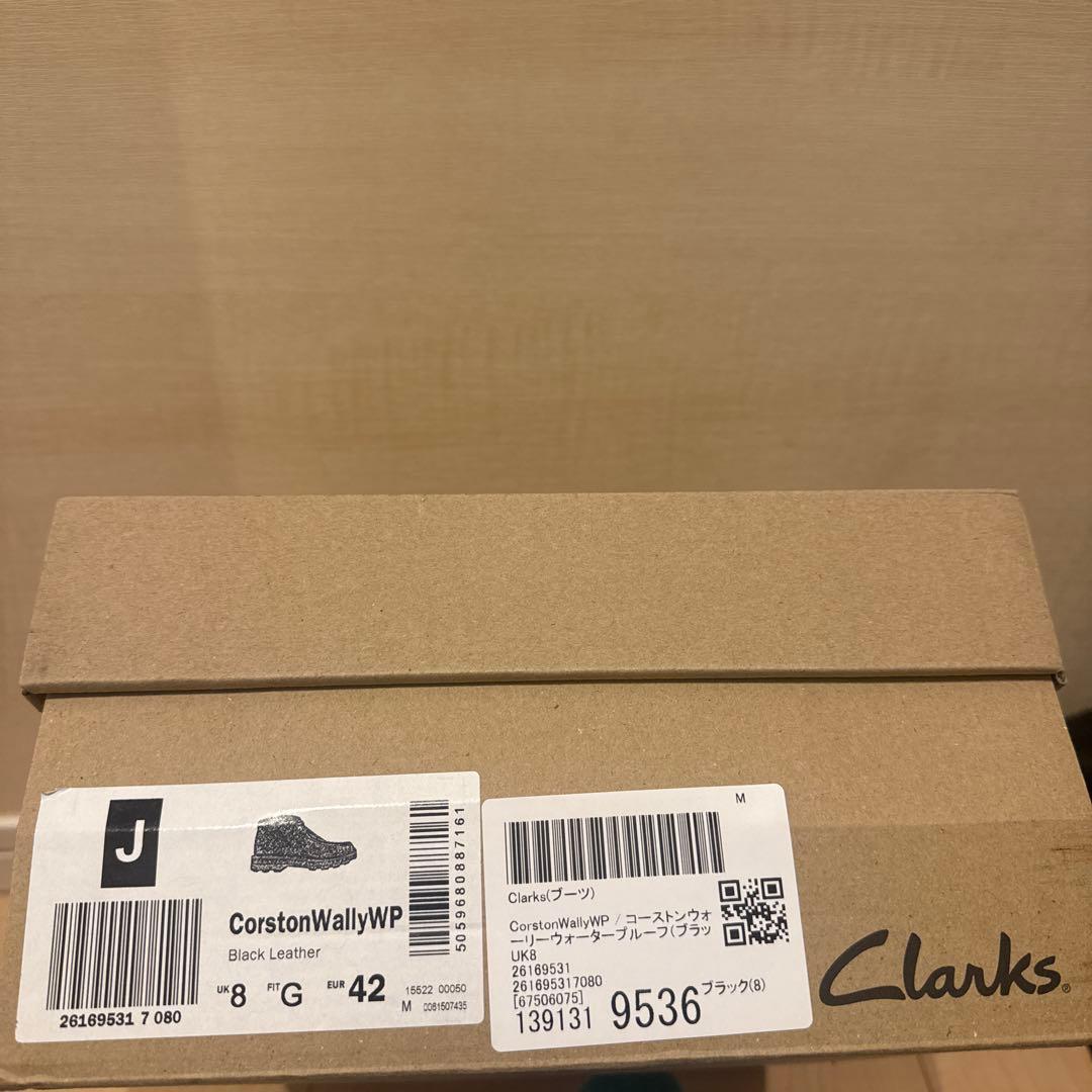 k@maron 様Clarks Corston Wally WP ブラックレザー