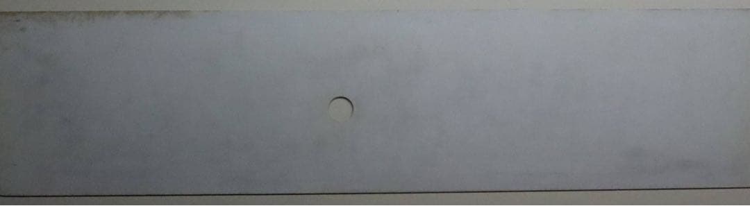 鉄道廃品 行先板「新大阪-浜田」(プラスチック製)