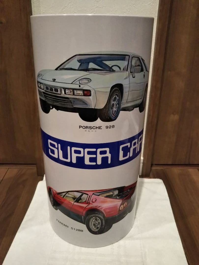 昭和レトロ スーパーカー ゴミ箱 フェラーリ ランボルギーニ ジャガー