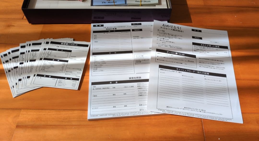 ロバートキヨサキ✨ボードゲーム キャッシュフロー101 日本語版