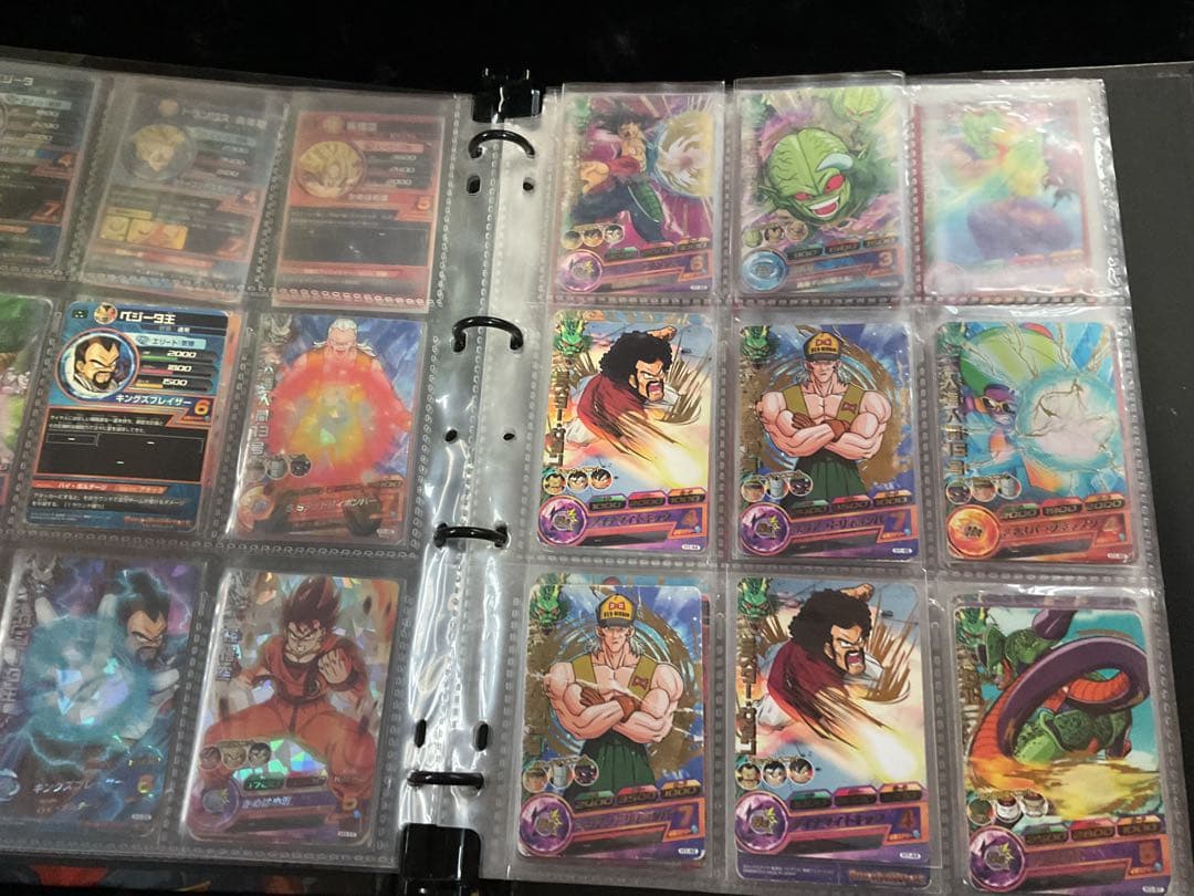 ドラゴンボールヒーローズまとめ売り引退品旧弾H一弾貴重バインダー