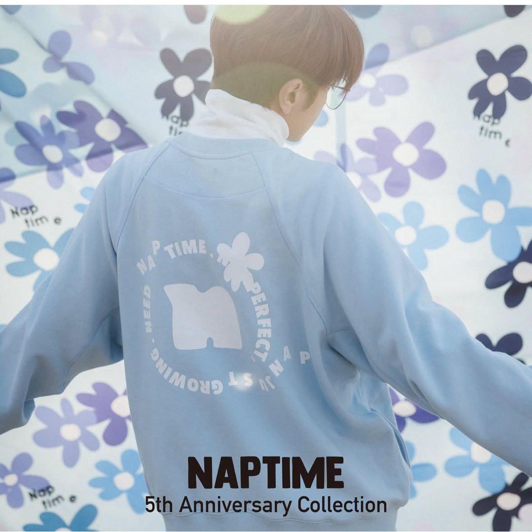 ナップタイム naptime. Nissy 西島隆弘 スウェット プルオーバー青