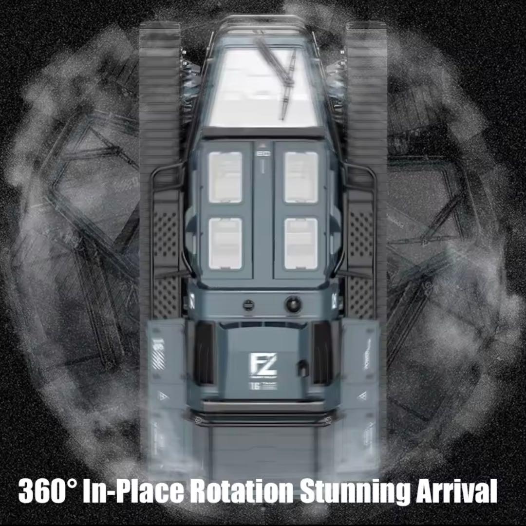 JJRC C8812 LED ライト 追跡タンク模型 RC