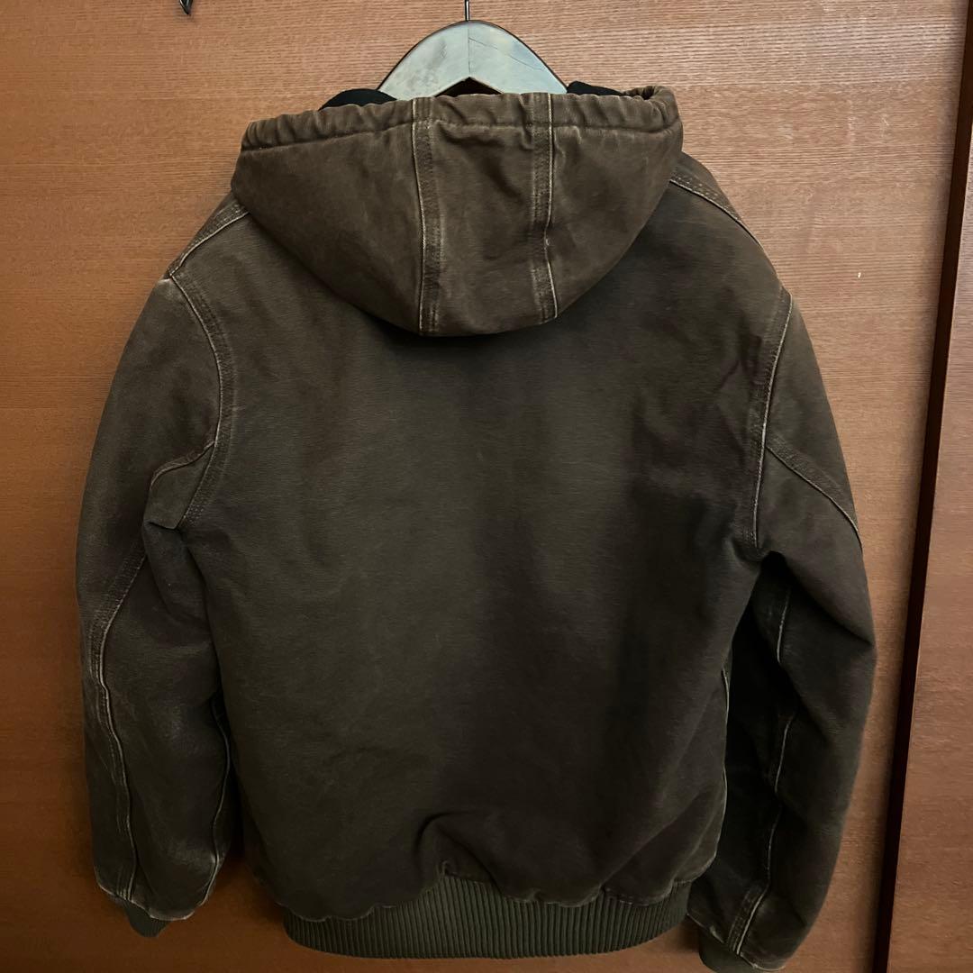Carhartt アクティブジャケット ブラウン メンズ
