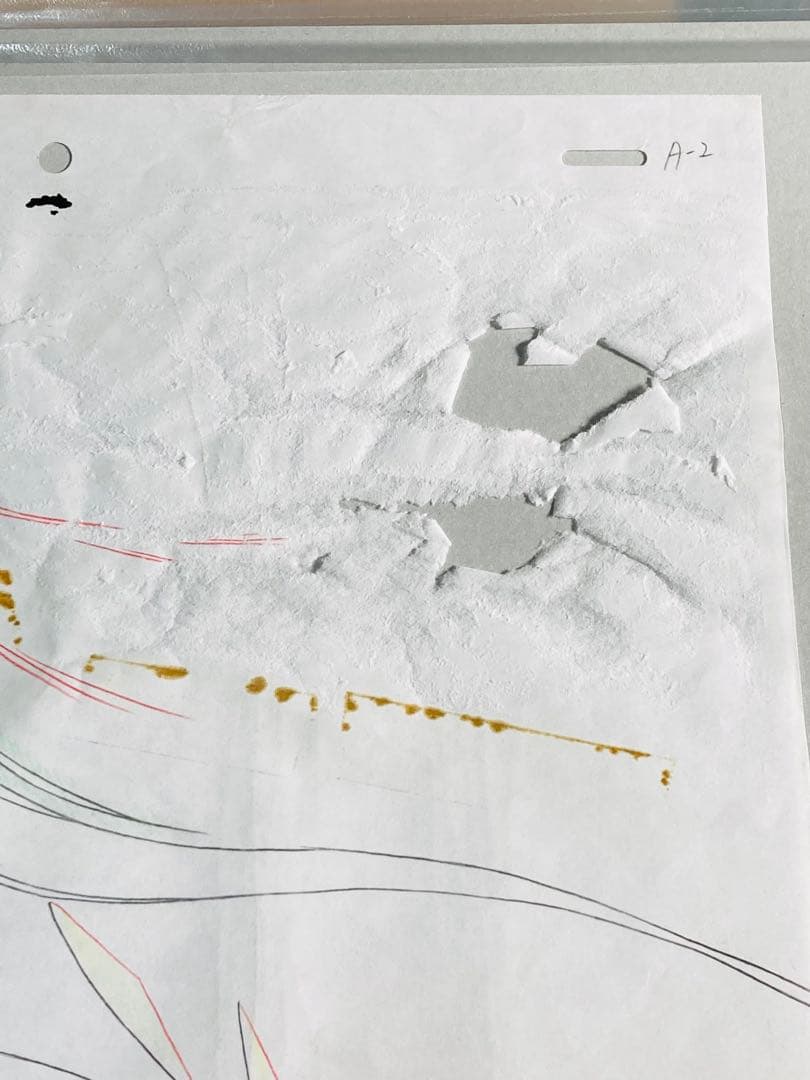 淫獣学園 セル画と原画 La blue girl（淫獣学園EX）