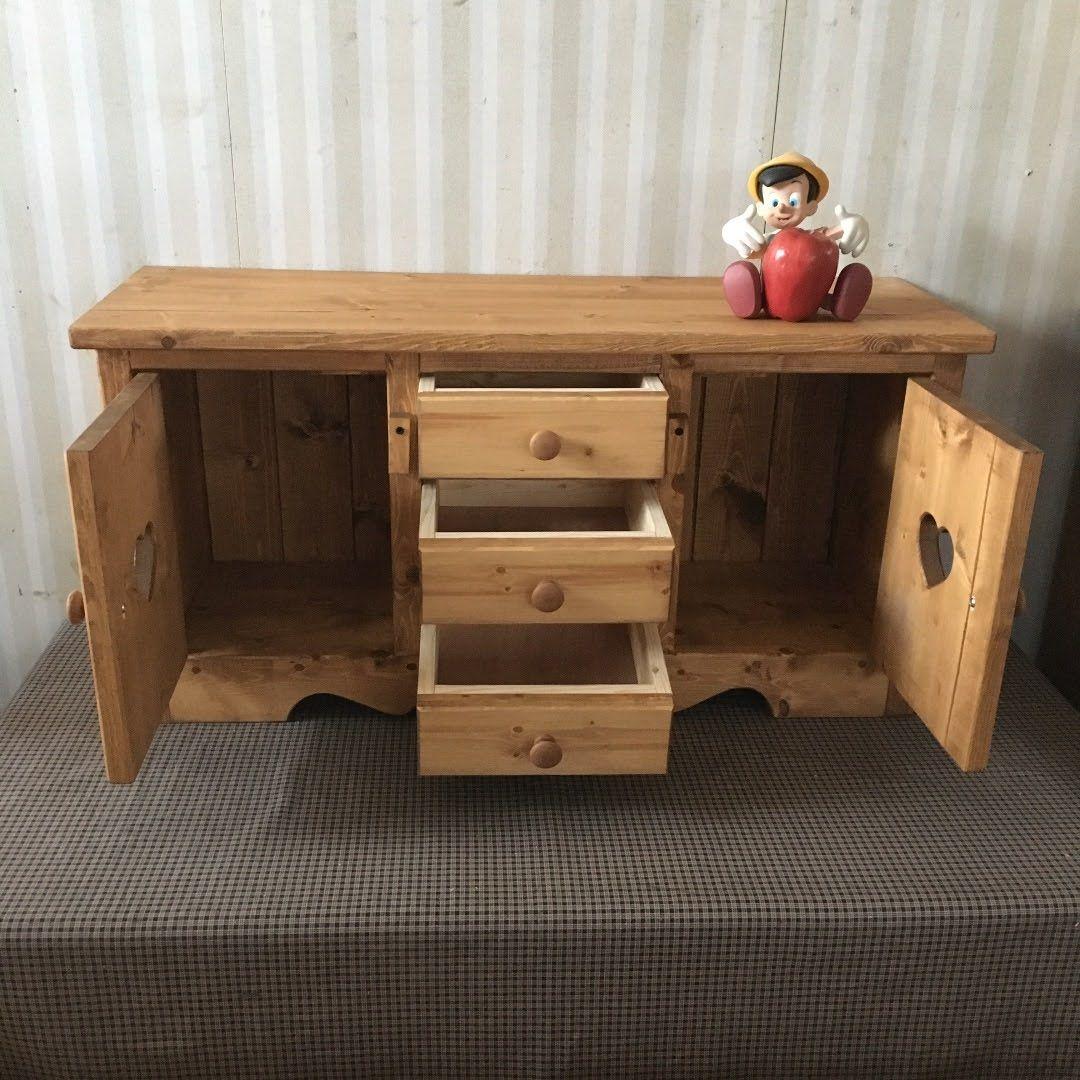 ナチュラルウッド カントリースタイル テレビボード(みかん様専用