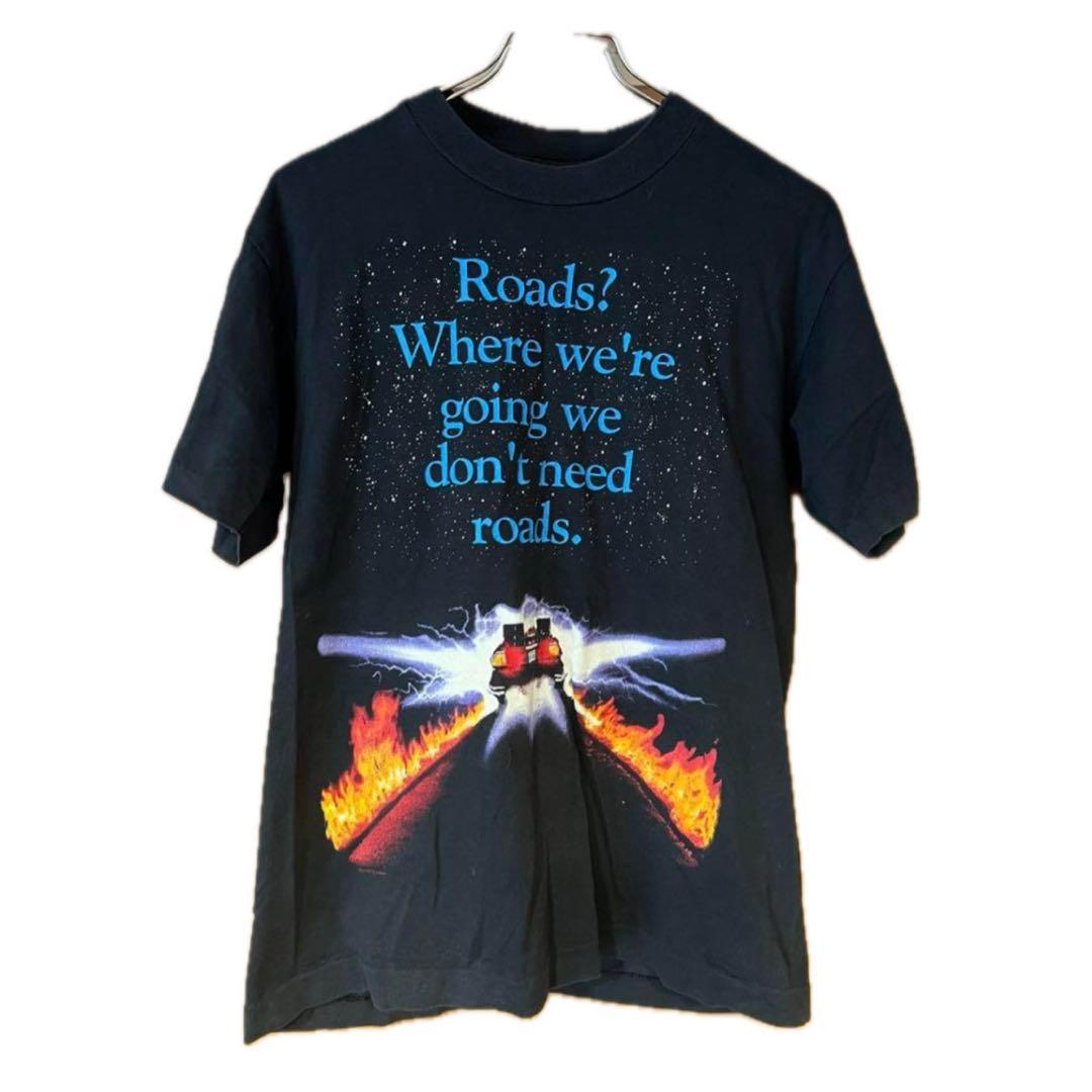 ち*！様 90s USA製 ヴィンテージ バックトゥザフューチャー tシャツ