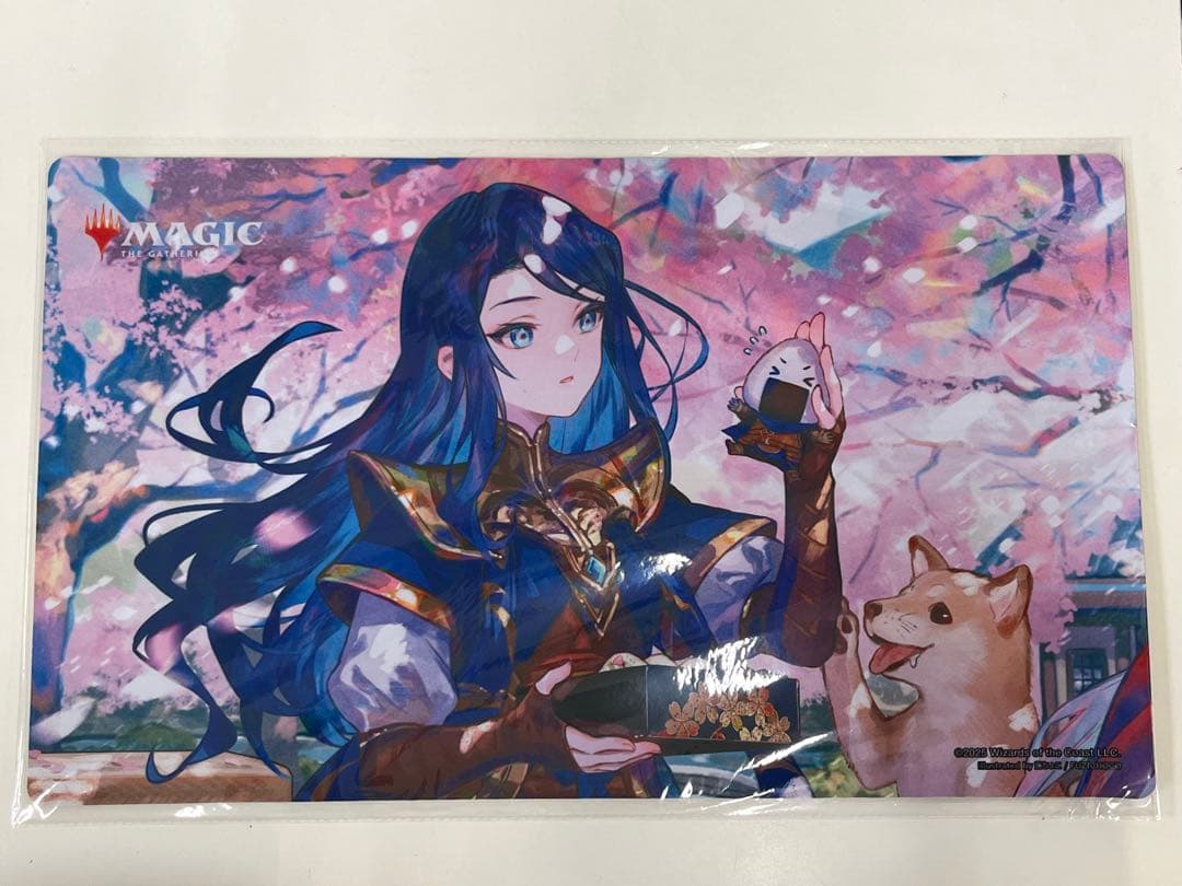 MTG】未開封 ナーセット プレイマット 放浪皇のお花見