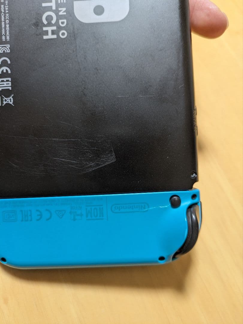 Nintendo Switch 本体 赤/青　本体カバー付き