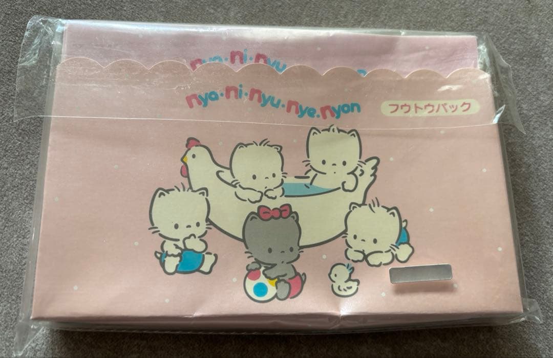 ニャニィニュニェニョン ボールペン メモ帳 ノート フウトウ 封筒