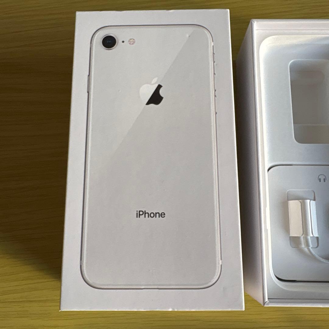 iPhone8 64GB ホワイト Apple バッテリー最大容量100%