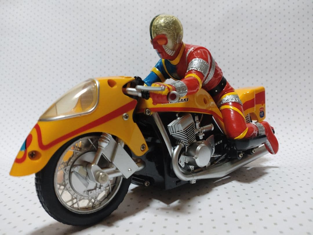 【希少・動作確認済】人造人間キカイダー R/C サイドマシーン