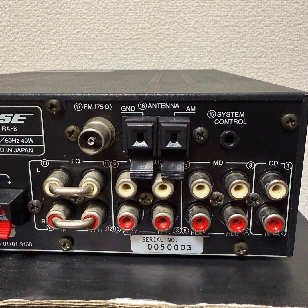 BOSE ステレオレシーバー RA-8 アメリカンサウンドシステム AMS-1