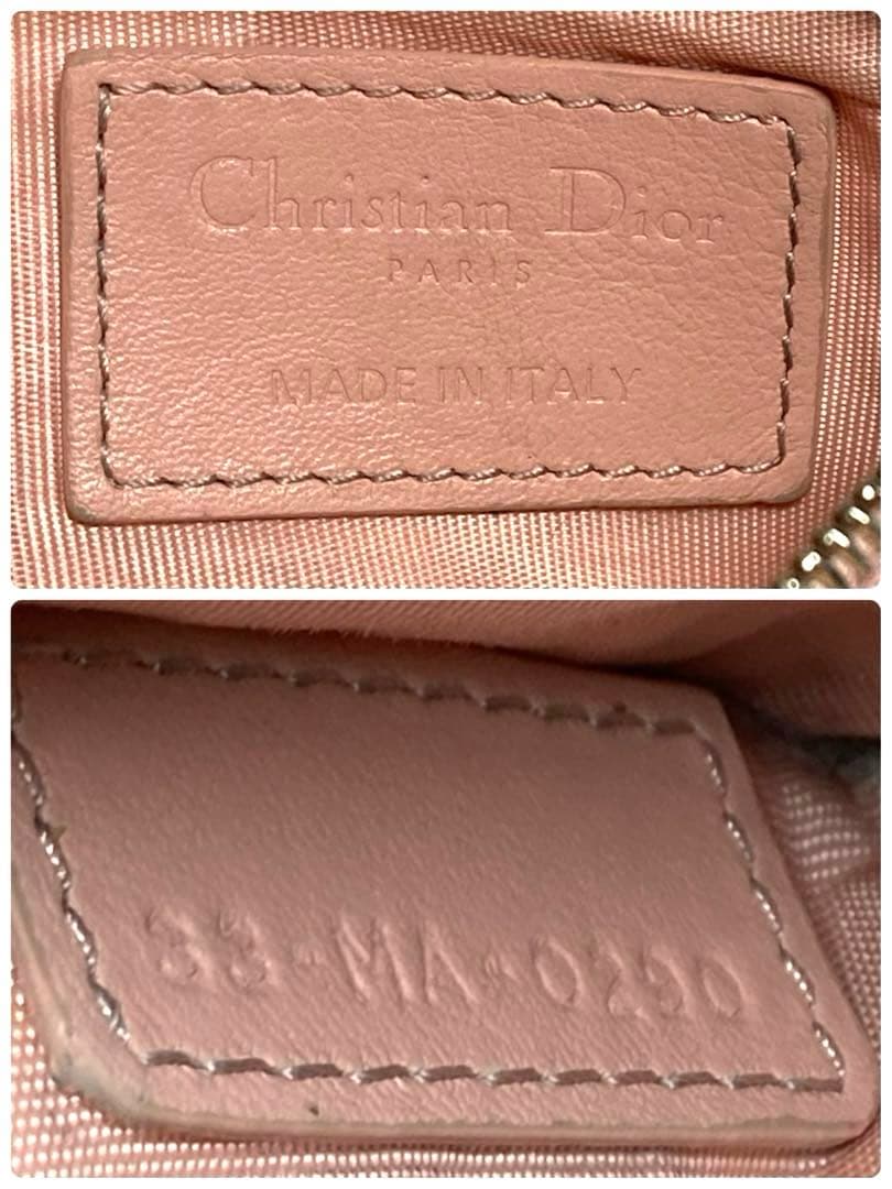 良品　ディオール レディディオール カナージュ　パテントレザー　ケース
