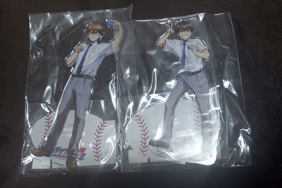 ダイヤのA actII コラボカフェ本舗 御幸一也 沢村栄純 アクスタ セット