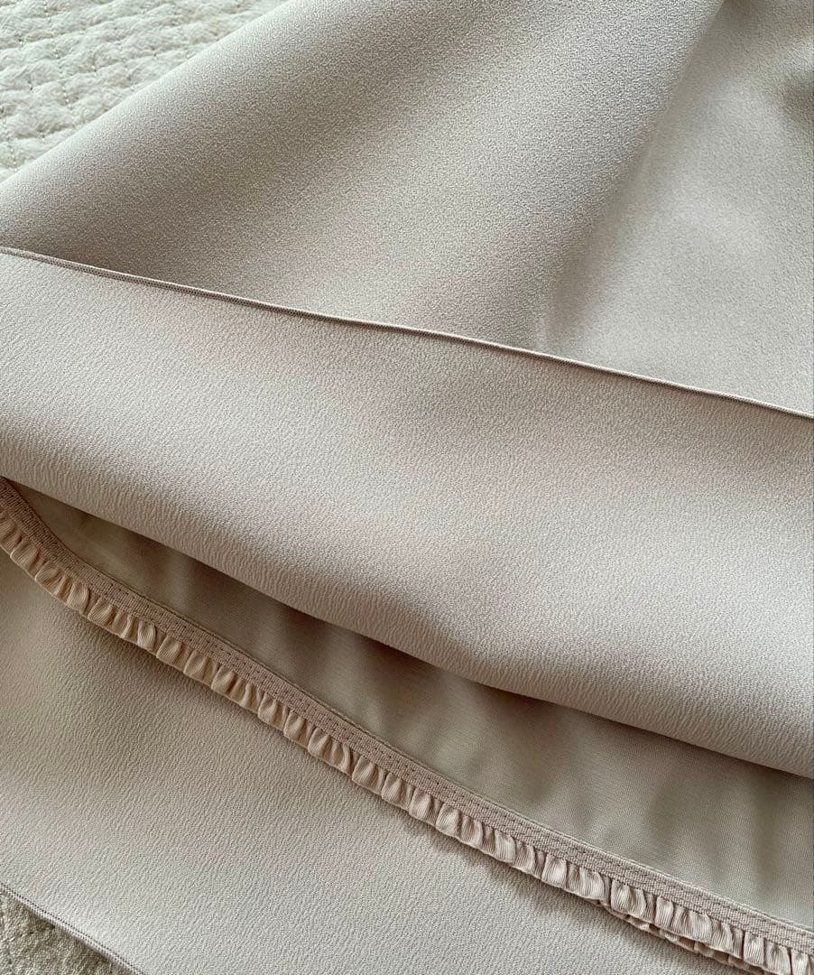 【DAISY LIN for FOXEY 】美品　フレアスカート ベージュ 40