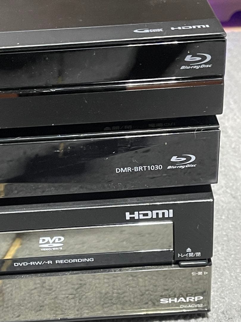 レコーダー SHARP HDD/VHS/DVD