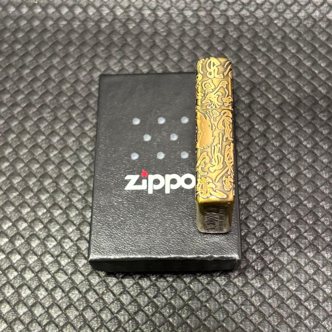 【限定】Zippo 牙狼 ゴールド GARO 2012年 5面刻印 ビンテージ