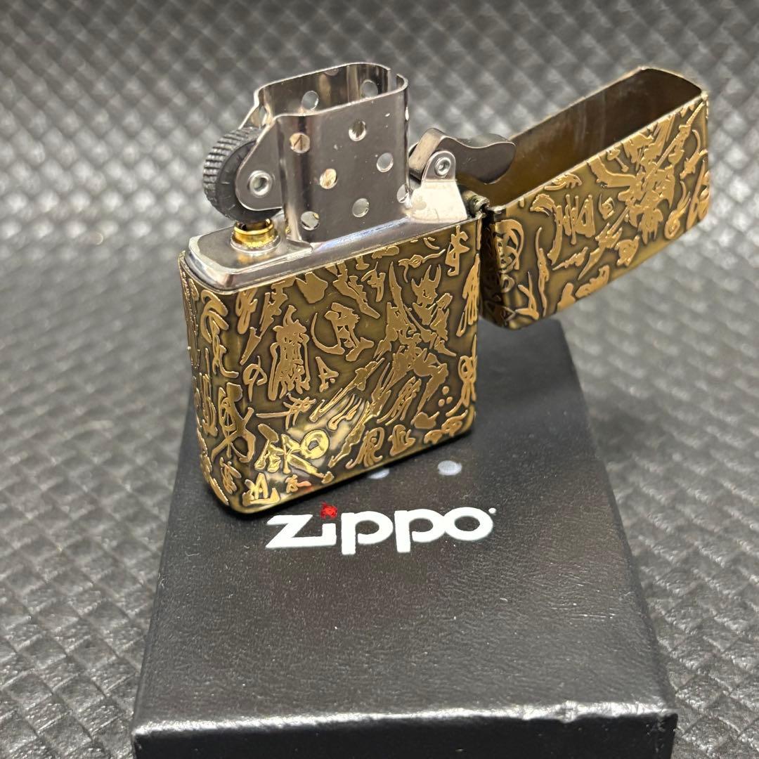 【限定】Zippo 牙狼 ゴールド GARO 2012年 5面刻印 ビンテージ