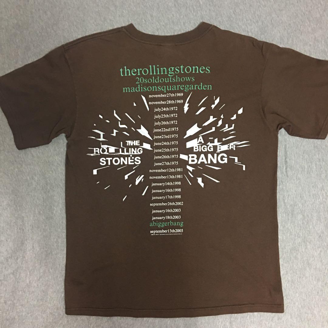 ローリングストーンズ＜2005ツアー Tシャツ＞バンドTS○M140c