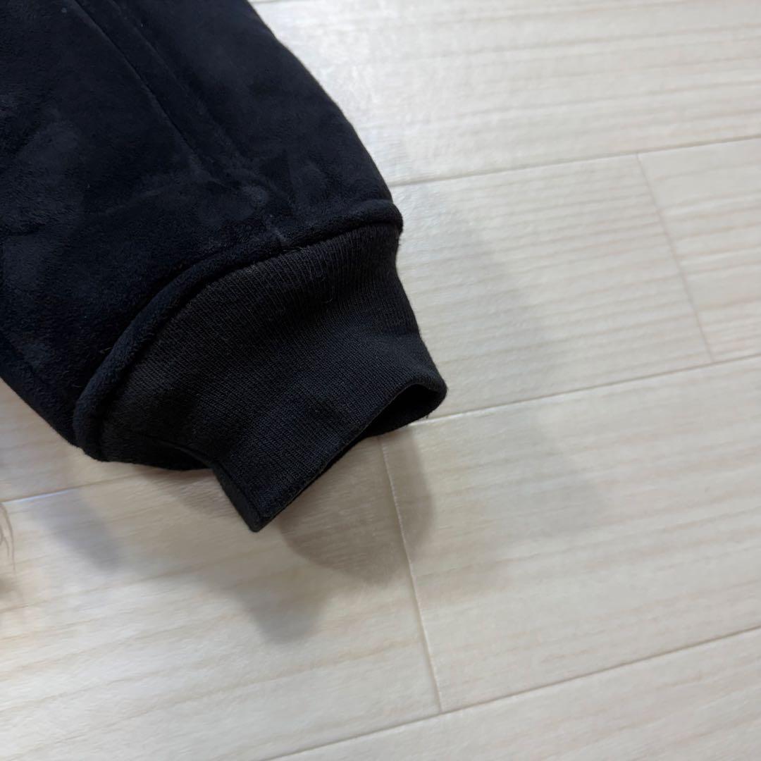 極希少 90s adidas long fur mouton jacket M