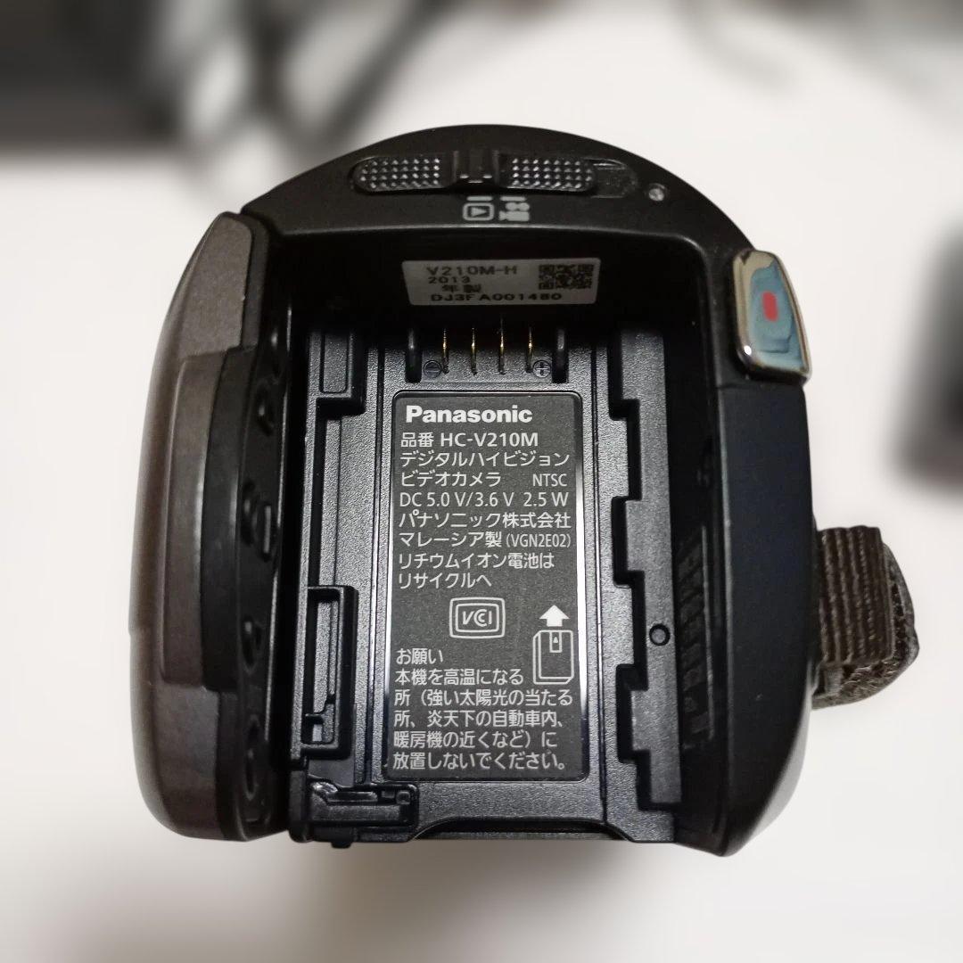 【超美品】Panasonic HC-V210Mデジタルハイビジョンビデオカメラ
