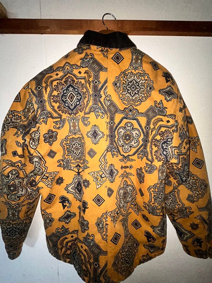 carhartt ペイズリー柄ジャケット L