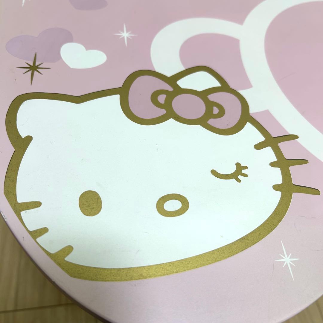 【レア】ハローキティ Vivitix リボン型ミニテーブル 折りたたみ式 猫脚