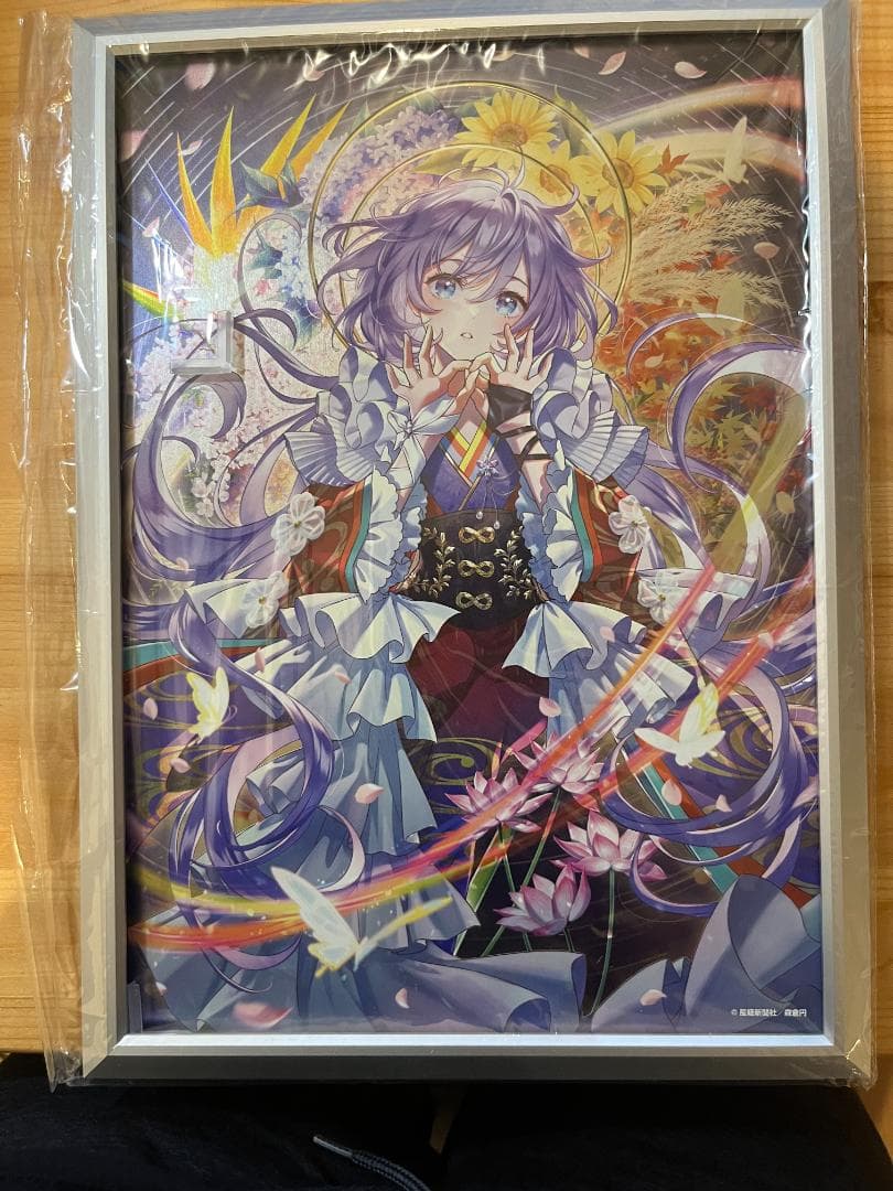 めぐりめぐる() メタルアートプレート 「絵師100人展 13」値引き中