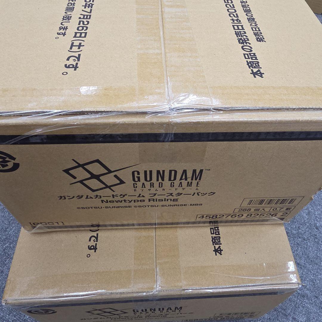 ガンダムカードゲーム Newtype Rising GD01 カートン未開封