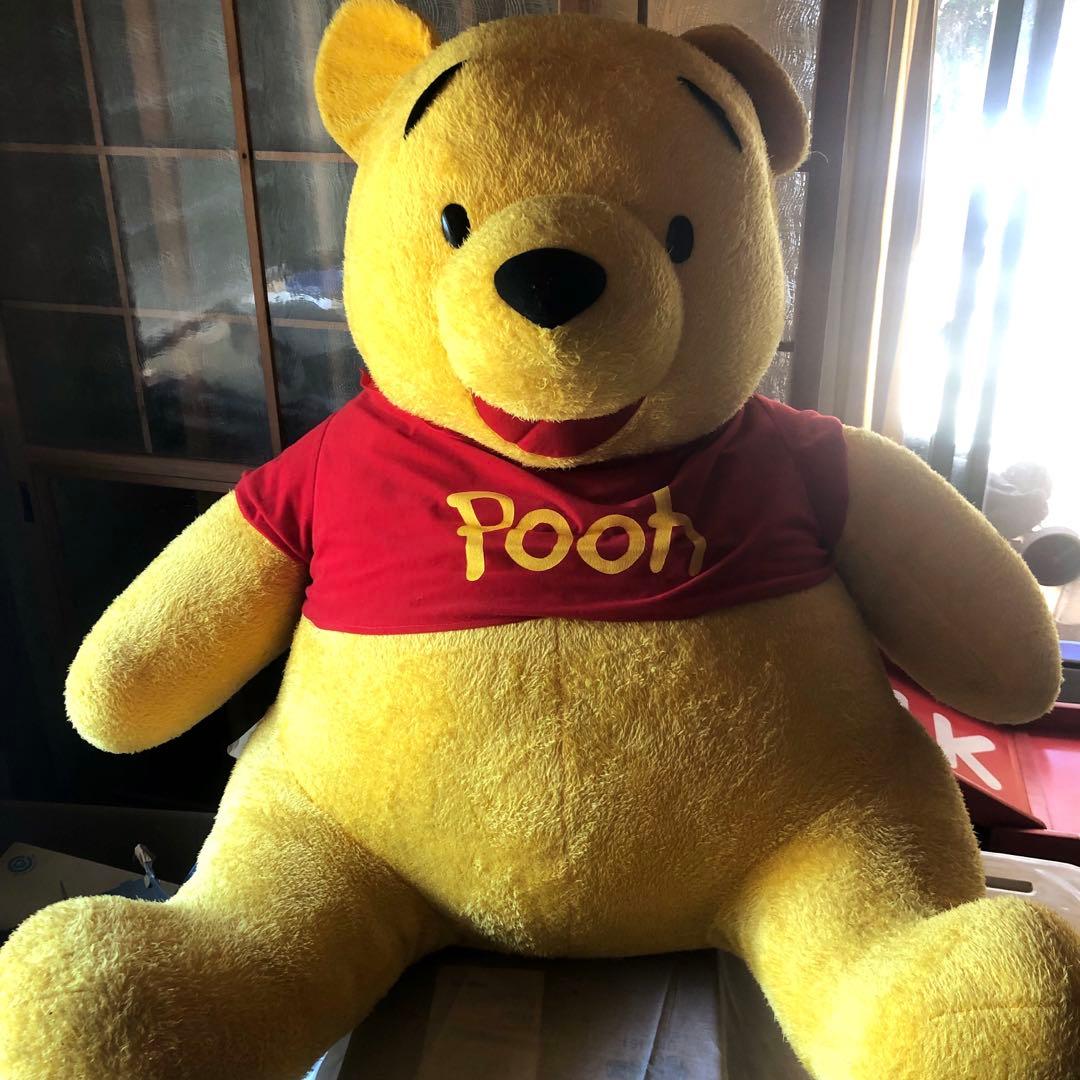 超特大 くまのプーさんぬいぐるみ