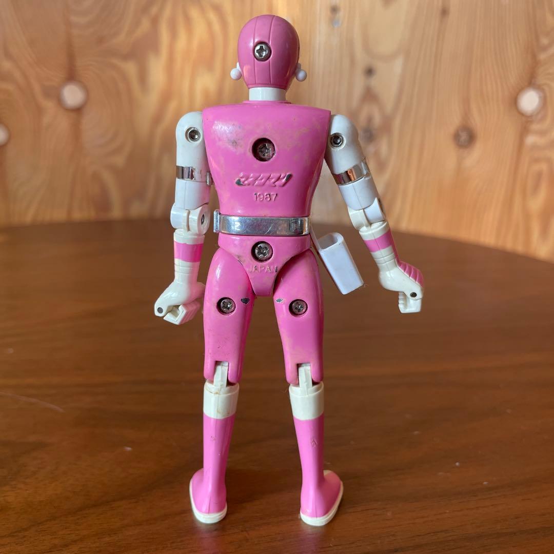 光戦隊マスクマン　超合金　ピンク　当時物 昭和レトロ