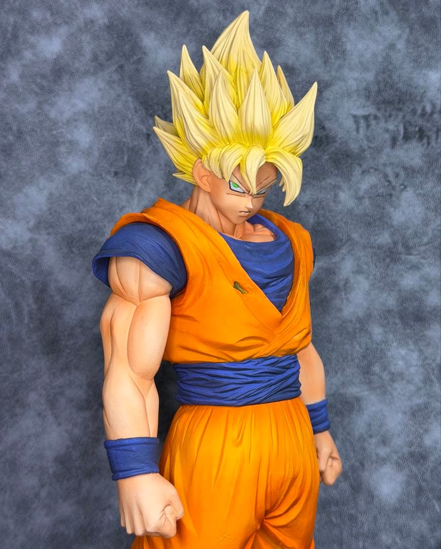 ドラゴンボール Grandista 孫悟空 超サイヤ人 リペイント フィギュア