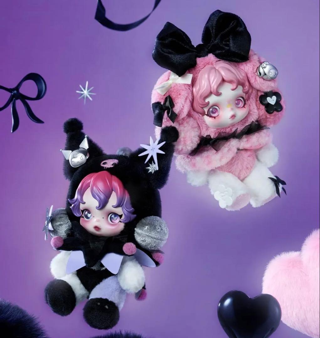 ポップマート　スクルパンダ　クロミ　マイメロディ　SKULLPANDA