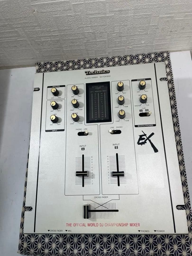 Technics テクニクス SH-EX1200 メンテナンス 予備CHフェーダ