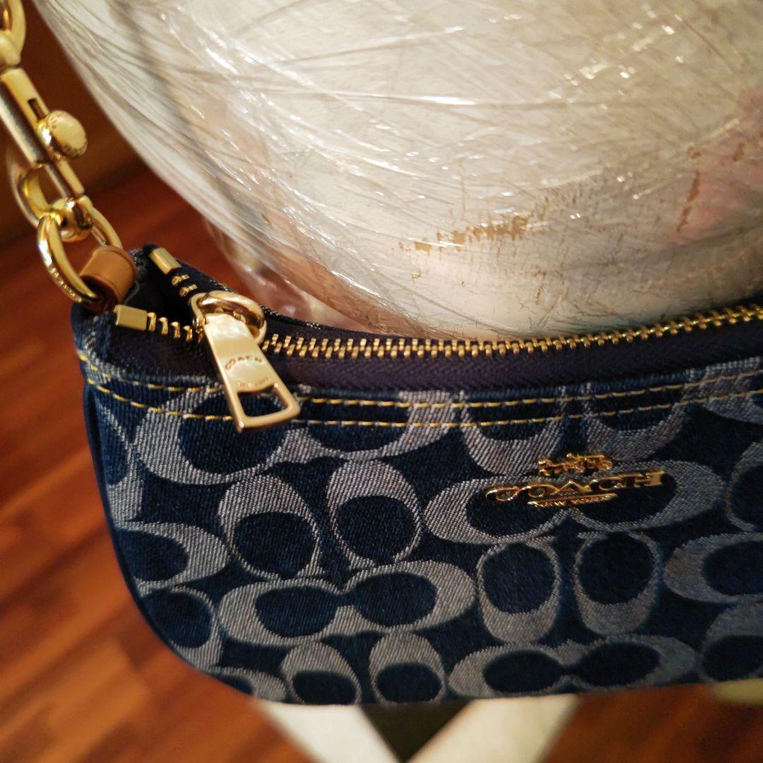 最終お値下げCOACH コーチ ショルダーバッグ ハンドバッグ デニム