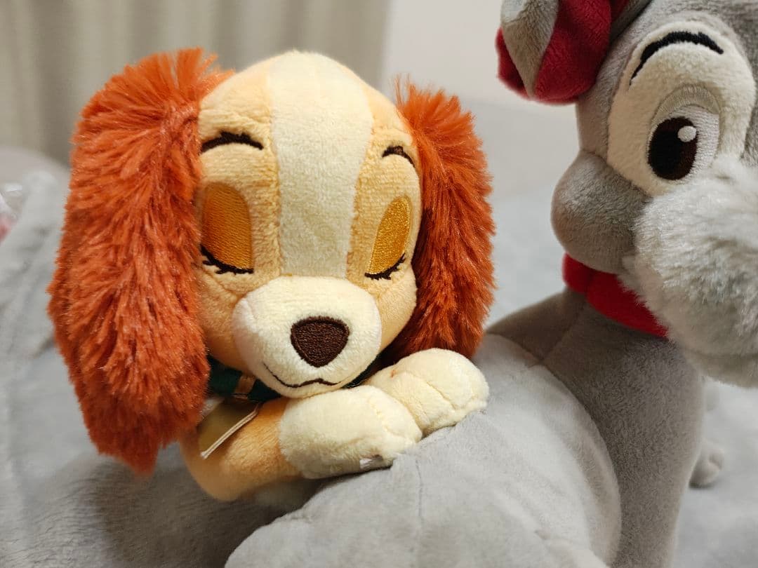 新品　タグ付き　レア ディズニー　わんわん物語　ぬいぐるみ