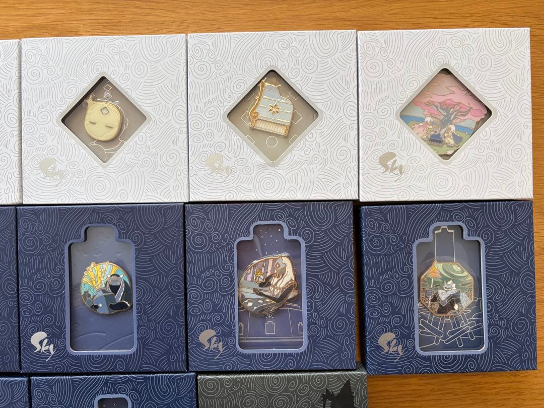 p*A様 sky 星を紡ぐ子どもたち ピンバッヂセット